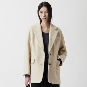 [쥬크]루즈핏 투버튼 울 코트 Z254MSG005