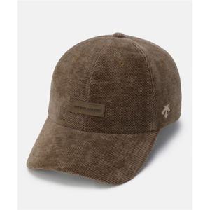 데상트 코듀로이 볼캡 브라운(SQ323UCP91) SQ323UCP91_BRNO 280485