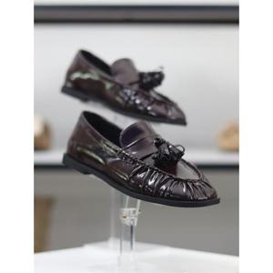 바이로쏘 세이브존03 여성용 클래식 태슬 유광 1cm 로퍼 단화 (BY)AQA25W12919BI2