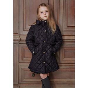 [빈] (BA12CT01NV) 네이비 리본 퀼팅 코트 BA12CT01NV