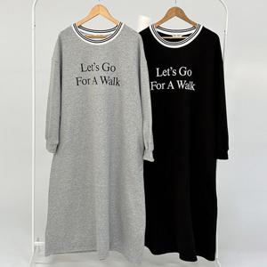 나야홍 / 빅사이즈원피스 X061L601 기모레츠오버핏원피스 RA