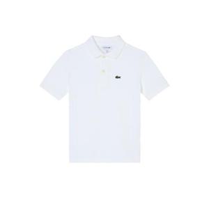 라코스테 남아 화이트 로고 반팔 폴로 847386K_W8L