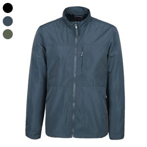 남자 봄 여름 사파리 하이넥 기모 집업 점퍼 IE-L-JU-WK8-블루