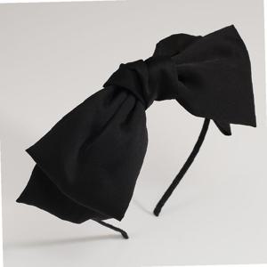 (엔젤슈슈) 새틴 왕 리본 헤어밴드 헤어액세서리