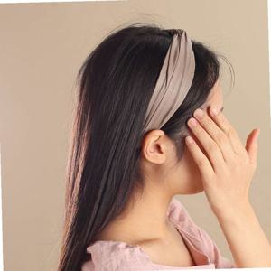 (엔젤슈슈) 가죽 꼬임 헤어밴드 레자 악세사리 머리띠