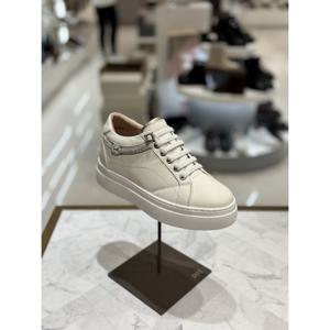 닥스구두 26SS 여성 키높이 보석장식 밴딩 스니커즈 DLS601 크림화이트 (DLS601GA30)