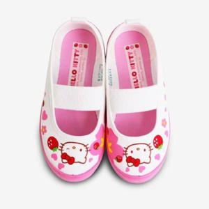 어린이실내화 아사히 헬로키티-딸기(핑크) 실내화 아동/학생/유치원