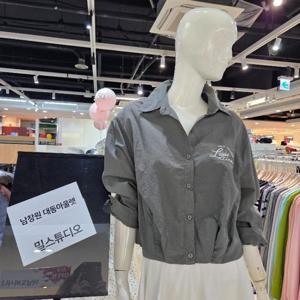 밀스튜디오 DP02 소매밑단 주름포인트바스락 블라우스 LS3BLS110