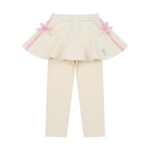 [프렌치캣] 아이보리 리본배색 치렝스 (Q61DDP200W2) Q61DDP200