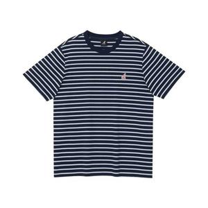 캉골 에센셜 스트라이프 티셔츠 2765 라이트블루 (KRECST27650) 380368