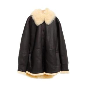 아크네 퍼 칼라 재킷 A70205