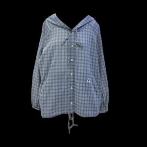 [레코브] 체크 패턴 셔츠형 후드 점퍼 (LC31F5JP508X) LC31F5JP508X