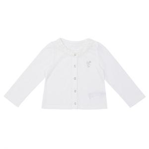 [프렌치캣] 프렌치캣8 화이트 프릴 레이스 가디건 (Q52DKK010W1) Q52DKK010