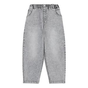 [블루테일] AZB1PT01GG 통고무줄 배기 핏 라이트 그레이 데님 팬츠 AZB1PT01GG