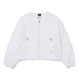 [블루테일] 블루테일2 AAB2JP01WT 주니어 여아 화이트 절개 셔링 점퍼 AAB2JP01WT