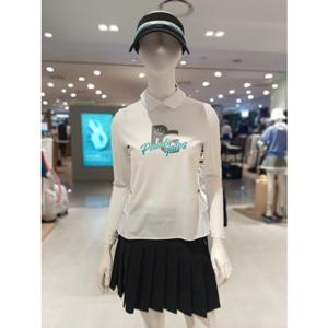 [파리게이츠] 26SS여름 여성 둥근카라 소매 냉감 티셔츠 521F2TO307WH 521F2TO307