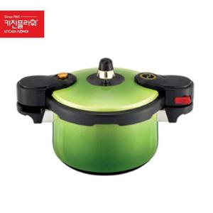 압력솥 에코쿡 압력솥 칼라 2.5L 연두