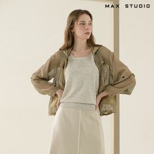 막스스튜디오 26SS 네트 후드 점퍼1종