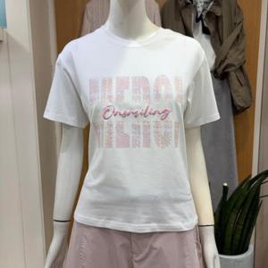 클리지 DP01 라운드 넥 파스텔 반팔 티 CQ3WTS16