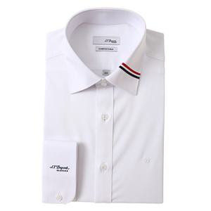 [듀퐁셔츠] 25F W 시그니처 삼선 포인트 스판 슬림핏셔츠 SE5FM22LS932SWH 5FM22LS932SW