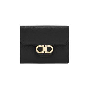 페라가모 간치니 컴팩트 월렛 블랙 220961-785777