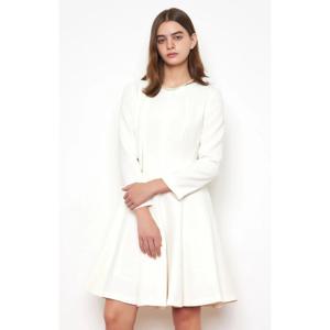 [케네스레이디] 진주 타이 플레어 원피스 EMWOPQC020