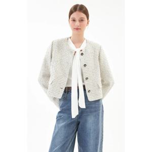 [케네스레이디] 멜로 트위드 자켓 EVJKPJ9900