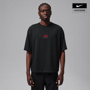 [나이키] 조던 플라이트 남성 오버사이즈 그래픽 티셔츠 IF3133-010