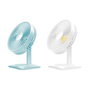 윈드1800 탁상용 휴대용 무선 미니 USB충전식 선풍기 화이트