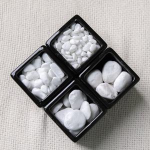 백자갈 베란다 인테리어 3kg 4사이즈 조경 장식 조약돌 바닥재 정원 카페