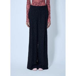 26 SS 드리스반노튼 여성 필라 팬츠  dvn0260010blk