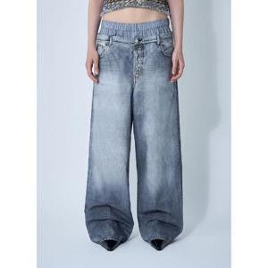 26 SS 아크네 여성 프린트 팬츠  acn0261004gry