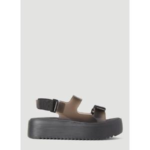 26 SS 멜리사 여성 브레이브 파피티 샌들 mls0252002blk