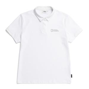 내셔널지오그래픽 N232WPL210 여성 웰라카 피케 반팔 티셔츠 WHITE