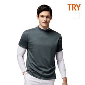 [트라이] 남성 쿨 프리미엄 반목 티셔츠