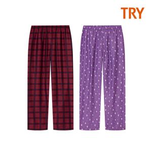 [트라이] 여성 주자 나염 9부 하의