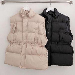 빅사이즈사랑해요 Q187L311 지니민소매스냅숏패딩 BN