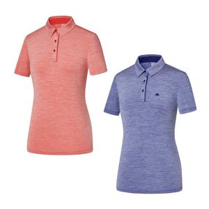 무료배송 [콜핑공식] 콜핑 쿨링 아이스본 시원한 여자 여름 반팔 카라 냉감티 2142TK835W