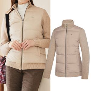 비티알 BTR 여성 골프웨어 겨울 몸판 덕 패딩 니트자켓 리고W(여) BSW5264W