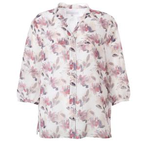 [요하넥스]플라워쿨블라우스(J4B5B30)