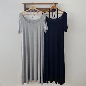 빅사이즈사랑해요 S204L406 여리실키홀터넥원피스 RA