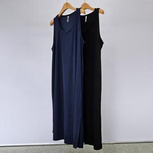 빅사이즈사랑해요 S274L406 베이직망고나시원피스 IN