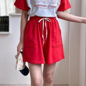 아이우먼 컬러포켓트레이닝반바지 GYP654M406 빅사이즈