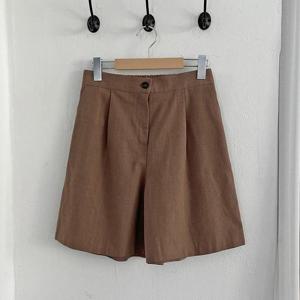 아이우먼 썸머린넨밴드4부팬츠 LTP615M407 빅사이즈