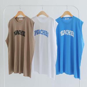 빅사이즈사랑해요 K113L407 옆트임피치나시티셔츠 NS