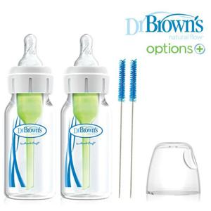 닥터브라운 내로우넥 옵션스플러스 PP젖병 120ml x2개