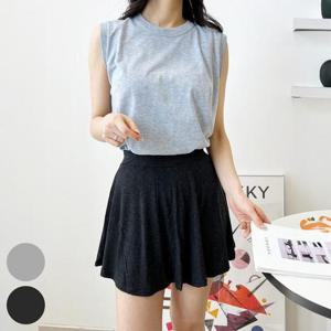 빅사이즈치마바지 R186L408 데일리스판치마레깅스 DG