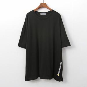 아이우먼 미소옆트임반팔티셔츠 NOG929M409 빅사이즈