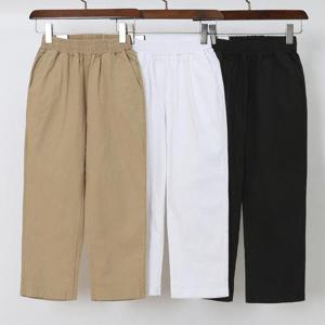 빅사이즈면바지 S040L410 솔리드스판슬림배기팬츠 LO