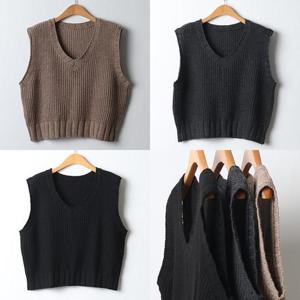 위쉬몰 EB 핫찌브이넥크롭조끼(J362H410) 빅사이즈